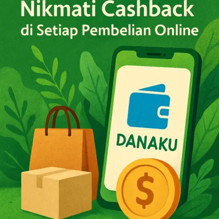 Promo Spesial DanaKu: Nikmati Cashback di Setiap Pembelian Online